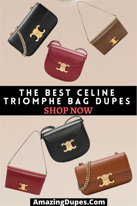 best celine knockoff bag|celine triomphe bag dupe.